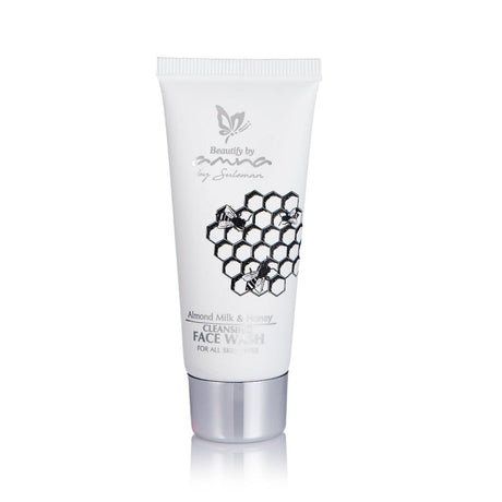 Almond Milk & Honey CLEANSING FACE WASH ( FOR ALL SKIN TYPES) - Mohsin Saeed Fabrics
