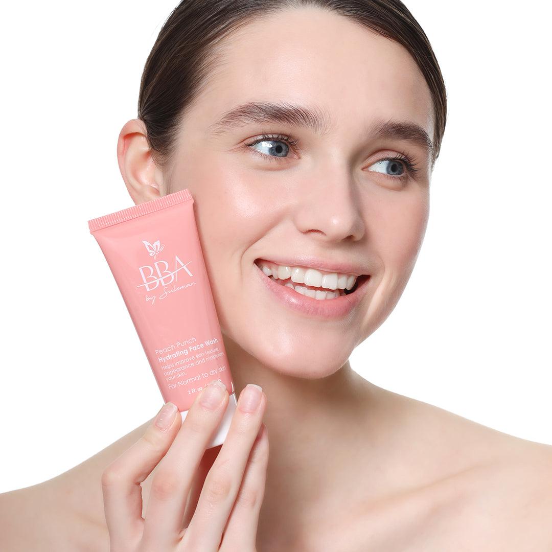 Peach Punch Hydrating Face Wash (For Normal to dry skin) - Mohsin Saeed Fabrics