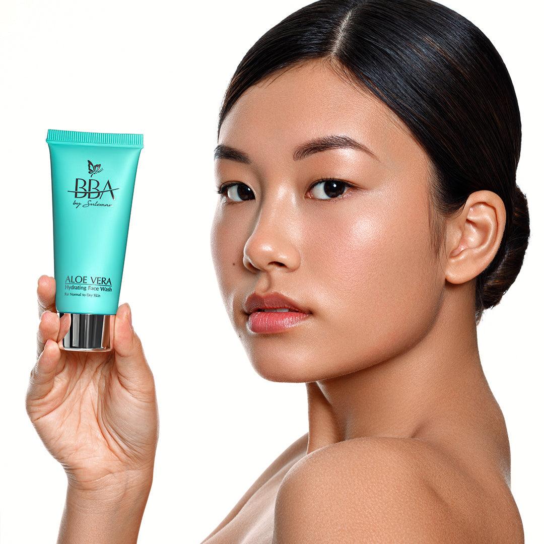 ALOE VERA HYDRATING FACE WASH (FOR NORMAL TO DRY SKIN) - Mohsin Saeed Fabrics
