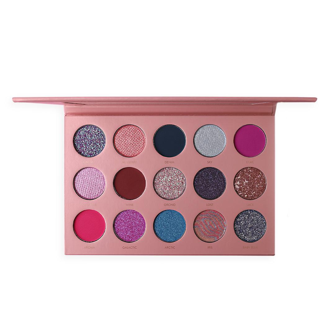 FLORENCE DELIGHTFUL 15 shades EYESHADOW PALETTE - Mohsin Saeed Fabrics