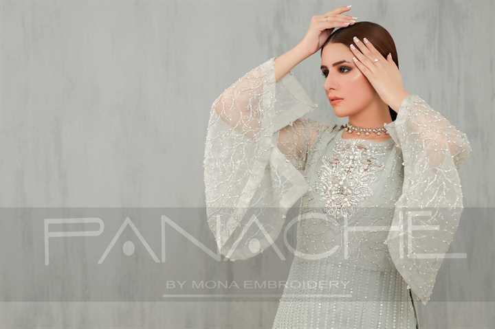 Panache by Mona Emb RTW KURTI-139 ROGUE COUTURE - Mohsin Saeed Fabrics