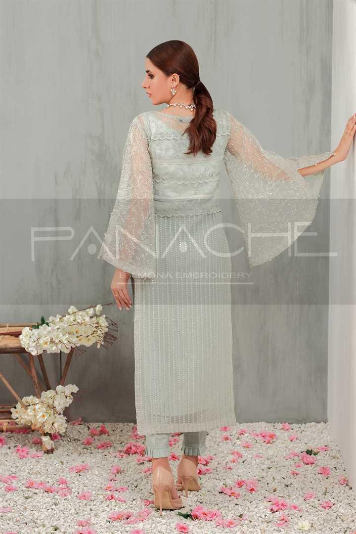 Panache by Mona Emb RTW KURTI-139 ROGUE COUTURE - Mohsin Saeed Fabrics
