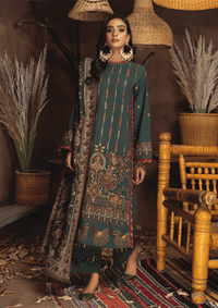 Carvaan by Humdum Kashmiri Shawl'22 D-09 - Mohsin Saeed Fabrics