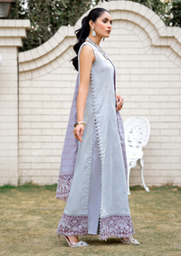 Humdum Mehar Emb Chikankari'23 MR-10 - Mohsin Saeed Fabrics