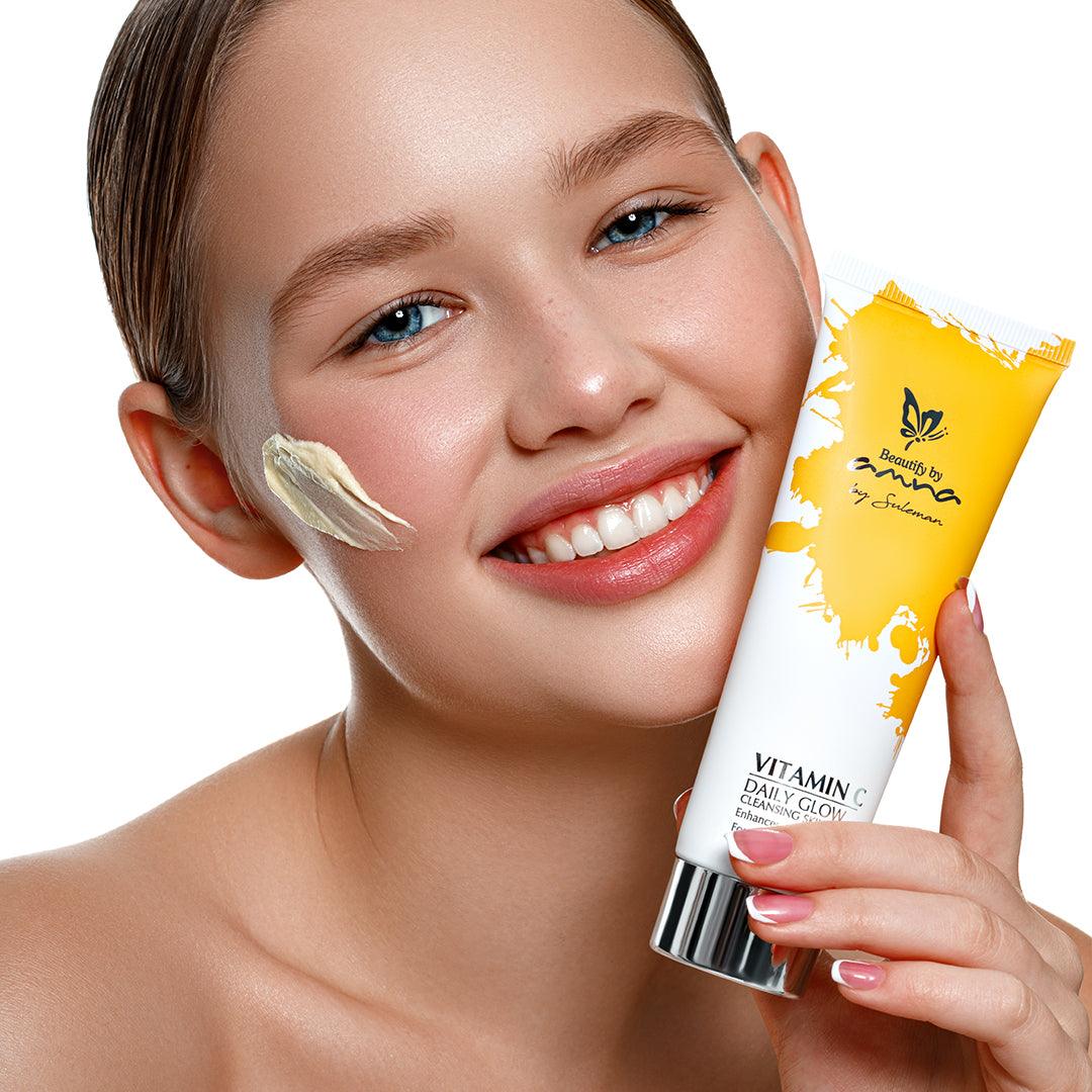 VITAMIN C - DAILY GLOW CLEANSING SKIN POLISH - Mohsin Saeed Fabrics