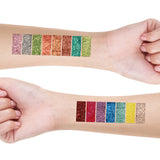 Chromatic Pressed Glitter Eyeshadow Palette - Mohsin Saeed Fabrics