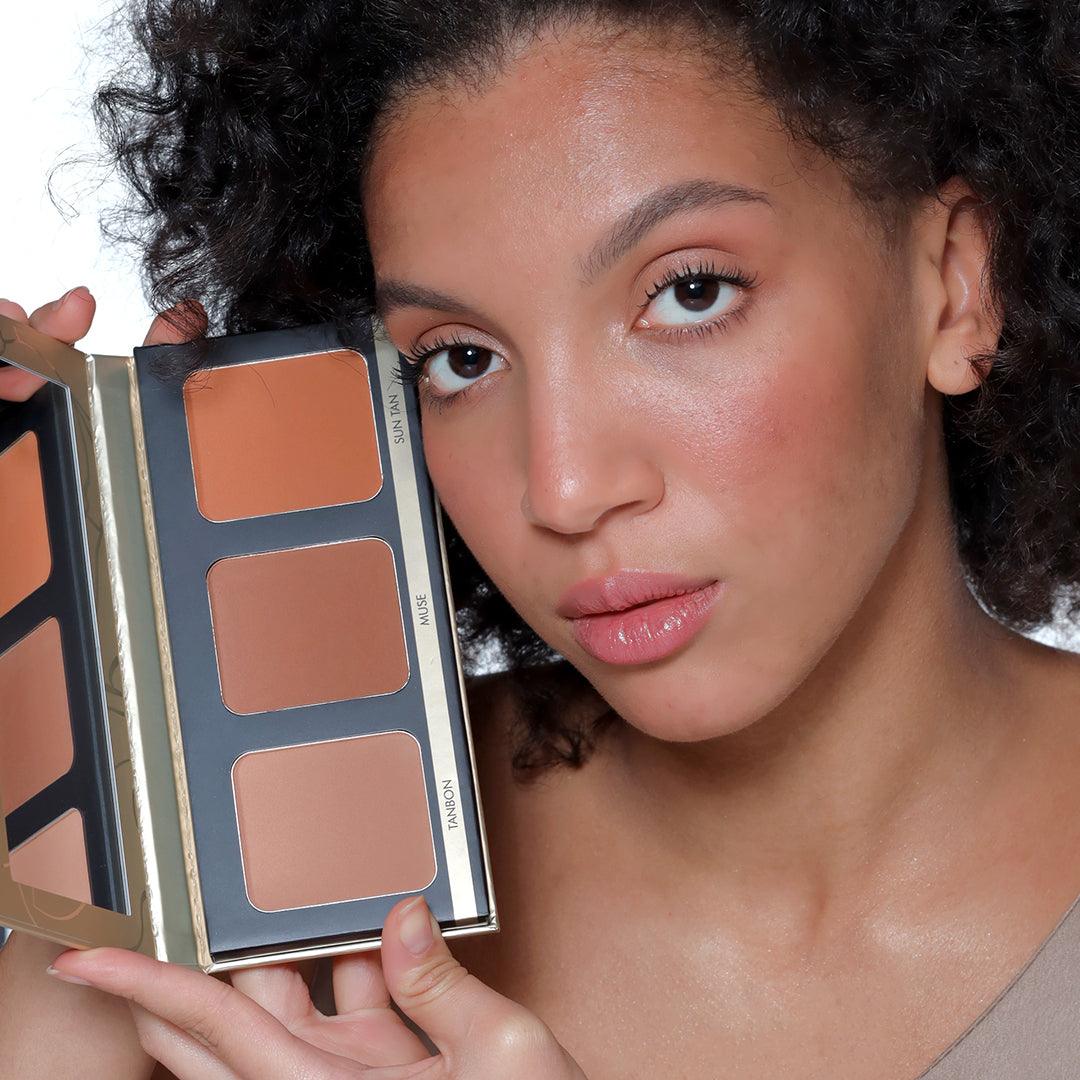 TANBON REBORN CONTOUR KIT (MATTE BRONZER PALETTE) - Mohsin Saeed Fabrics