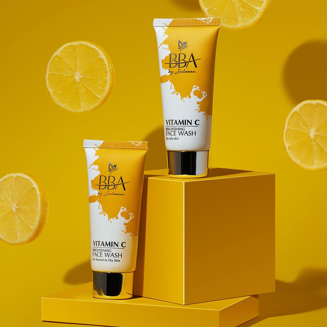 VITAMIN C - BRIGHTENING FACE WASH (For oily skin) - Mohsin Saeed Fabrics
